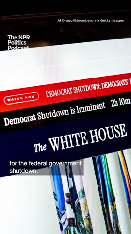 The Trump administration is blaming Democrats for the government shutdown in internal federal agency communications as well as public agency websites. But, is it a violation of the Hatch Act? #NPR 