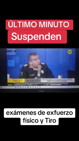 Último minuto para todo los postulantes💪🏻 #contenido #pnp #pnpperu #policiales #policial #policia #police 