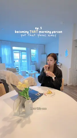 ep 5 of becoming THAT morning person: YOUR PHONE CAN WAIT 🚫  don’t ruin your morning scrolling in bed. mornings are for YOU, not your phone.  #ProductivityTips #SelfImprovement #DisciplineOverMotivation #DailyHabits #ThatGirlEnergy . . . productivity tips  that morning person how to become that morning person