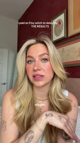 the results everyone has been waiting for 🧙‍♀️🩸#etsywitch #pmdd 