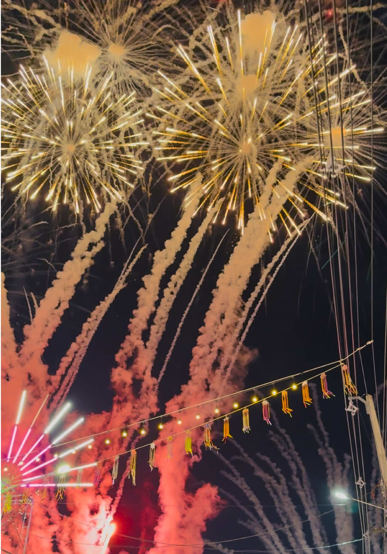 ในคืนแสงจันทร์ส่อง🎇#งานกระธูปหนองบัวแดง #ชัยภูมิ #พลุ 