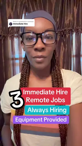 Replying to @ginabee23 Here are 3 Immediate Hire Remote Jobs to Apply to! Holland America, MCI and Transcom. Apply Now! #remotejobs #hiringnow #workfromhomejobs #workfromhome #fyp 