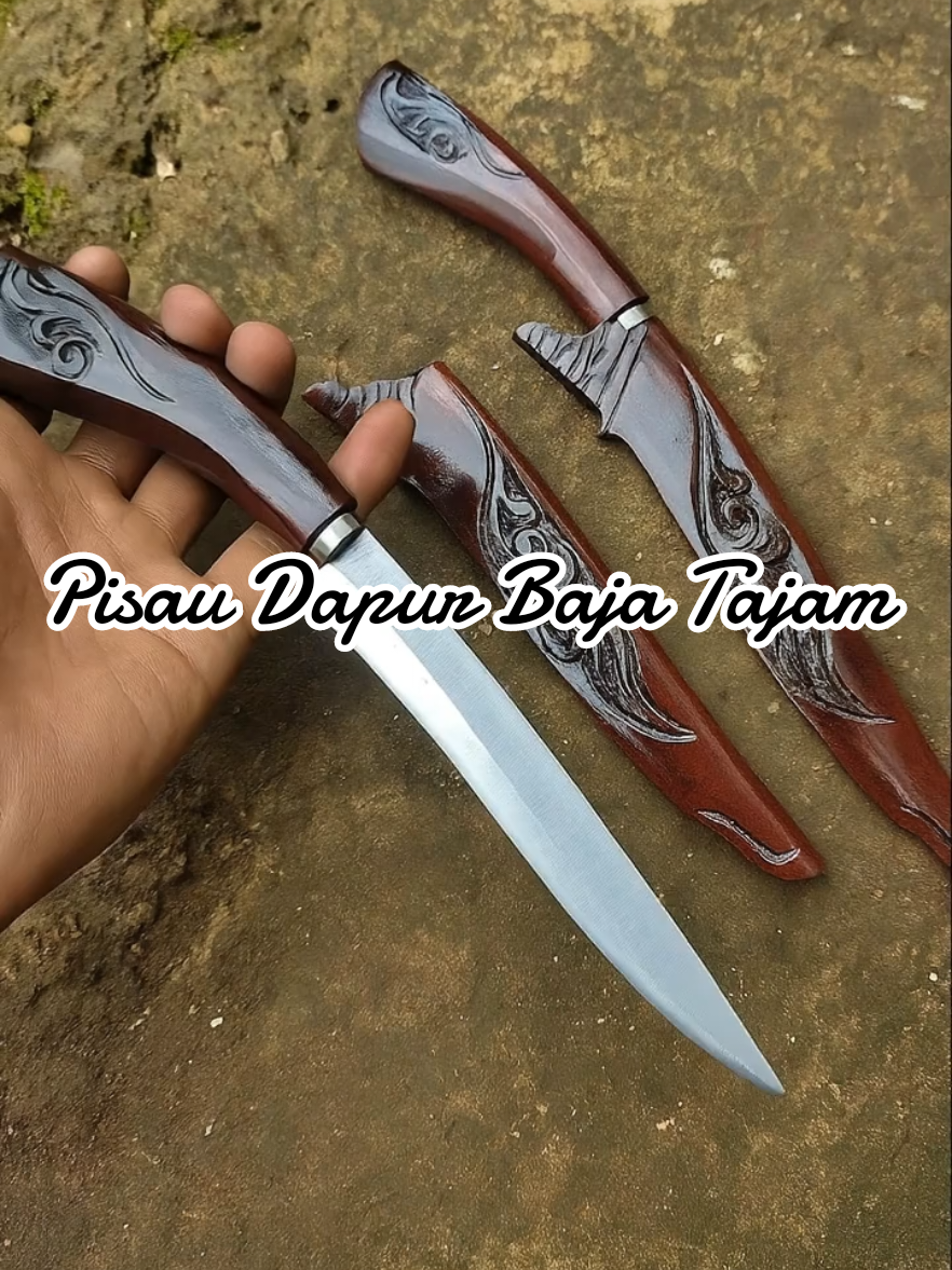 Pisau Dapur Baja Keren #pisau #pisaudapur #pisaubaja #pisaudaging 