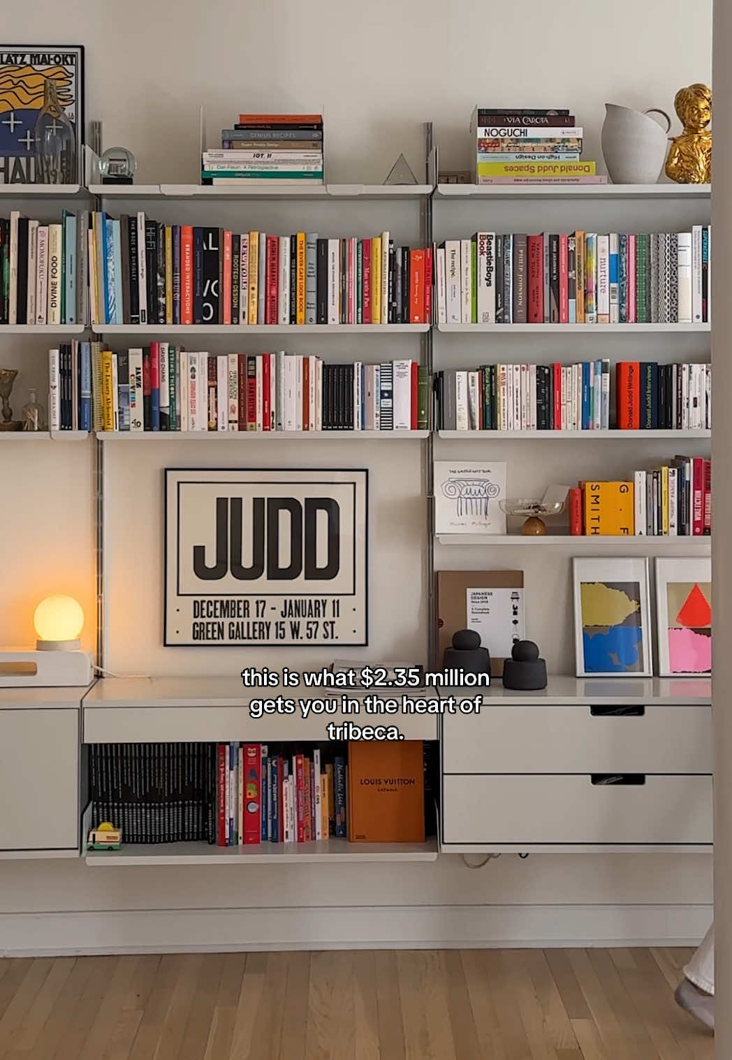 This is what $2,350,000 gets you in the heart of Tribeca, in New York City 🏙️ #tribeca #nyc #homes 