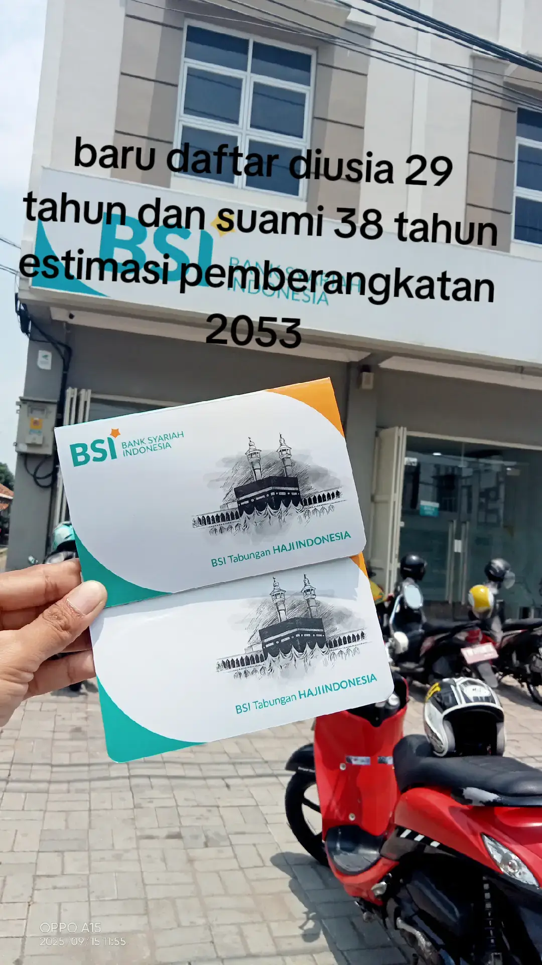 semoga dipanjangkan umurnya, sehat badan dan dimampukan untuk menunaikan ibadah haji, dan dipermudah segalanya🤲🤲🤲🥰#haji #daftar #haji #daftarhaji #kemenag #bankbsi #daftarhaji2025 