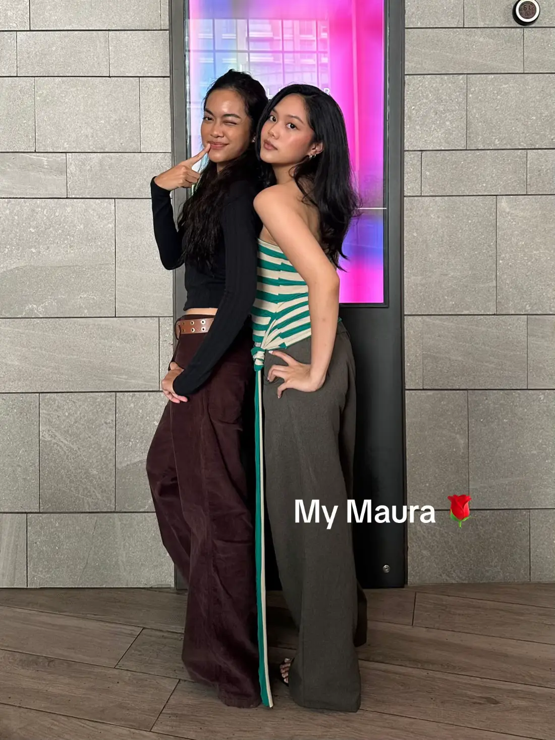 Rangga & Cinta with @Rollover Reaction 🤎🩵❤️🩷💚