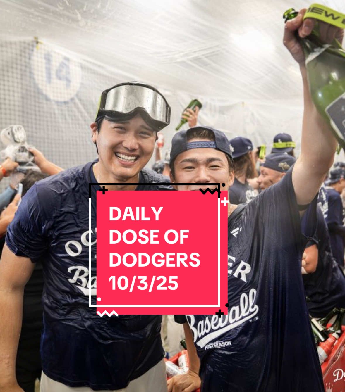 DAILY DOSE OF DODGERS 10/3/25 #losangelesdodgers #dailydoseofdodgers #MLB 