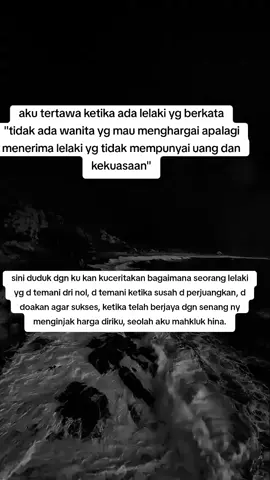 dan akhir ny lelaki itu kembali k titik awalnya. karma tak pernah salah alamat