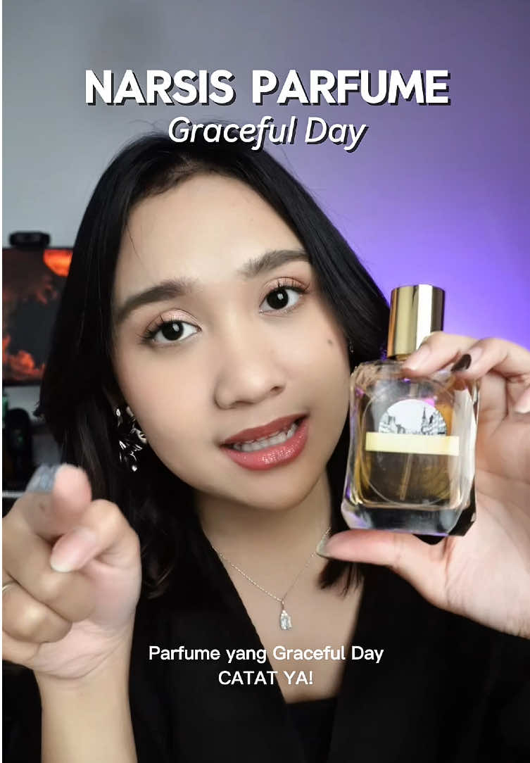 Ternyata wangi ga cuma bikin flashback ke suatu momen tapi juga bisa ngingetin kita ke seseorang. Product mentioned : Graceful Day @Narsis Official  #narsisparfume #narsisgarcefulday #npseptember2025 #parfum #parfumtahanlama 