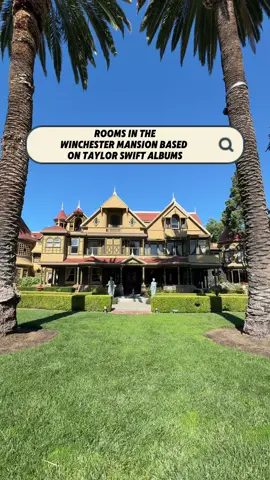 rooms in the winchester mansion based on taylor swift albums 💚 💛 💜 ♥️ 🩵 🖤 🩷 🩶 🤎 💙 🤍 🧡 #taylorswift #thelifeofashowgirl