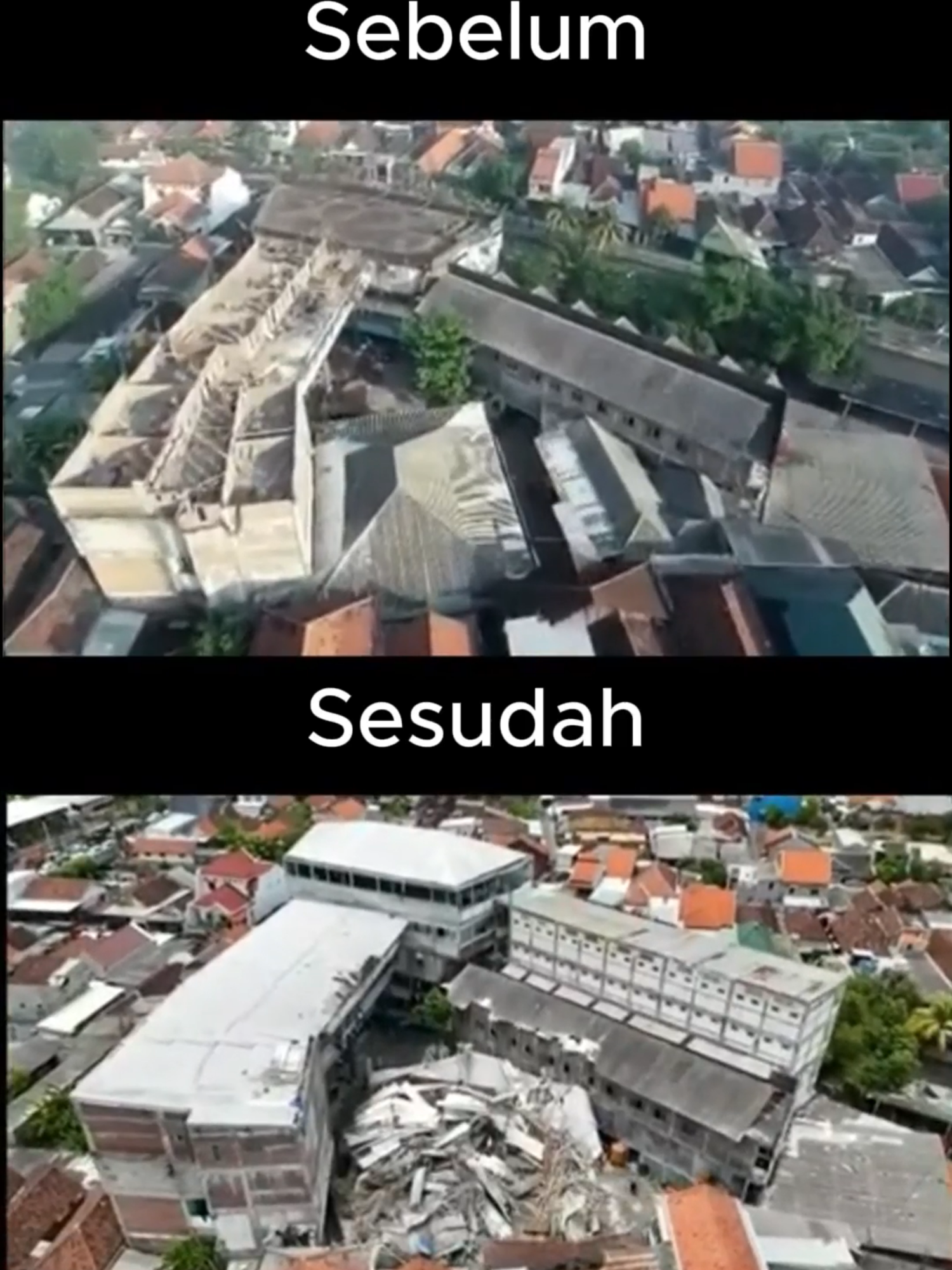 Perbandingan Sebelum dan Setelah Masjid Ponpes Al Khoziny Sidoarjo Ambruk,  #janganmenyerah #fyp #foryoupage #pondokpesantren #alkhozinybuduran #pondokpesantrenviral #pondokpesantrensidoarjo #alkhoziny #korbanselamat #alkhozinysidoarjo #surabaya #sidoarjoviral #fypシ゚
