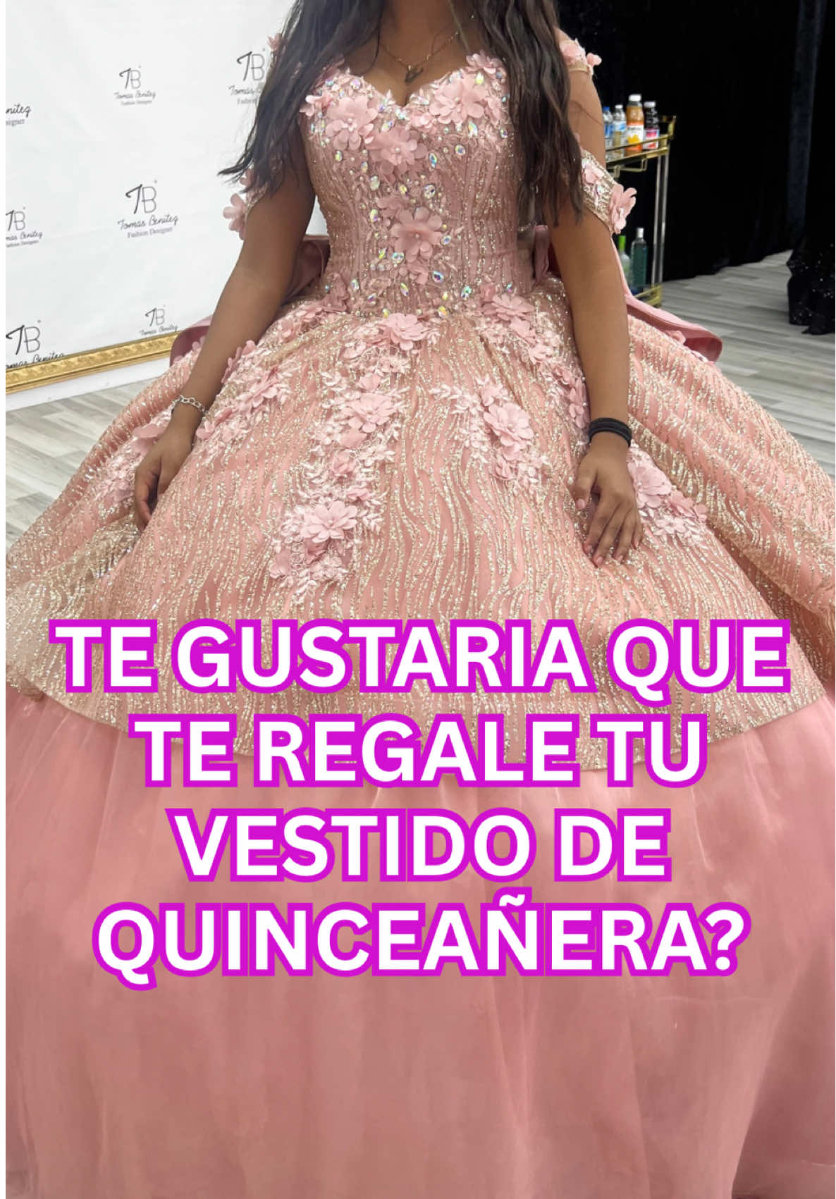 Gracias a Todas las personas que deciden comprar su paquete de Quinceañera o novia en mi boutique por que gracias a todos ustedes y ala ayuda de mis TB ANGELS estamos cumpliendo los sueños a muchas niñas de bajos recursos REGALÁNDOLES SU VESTIDO DE QUINCEAÑERA!!!    INFO: 346)244-0292 #parati #viralvideo  #quinceañera  #tomasbenitezoficial  #elpadrinodelasquinceañeras 