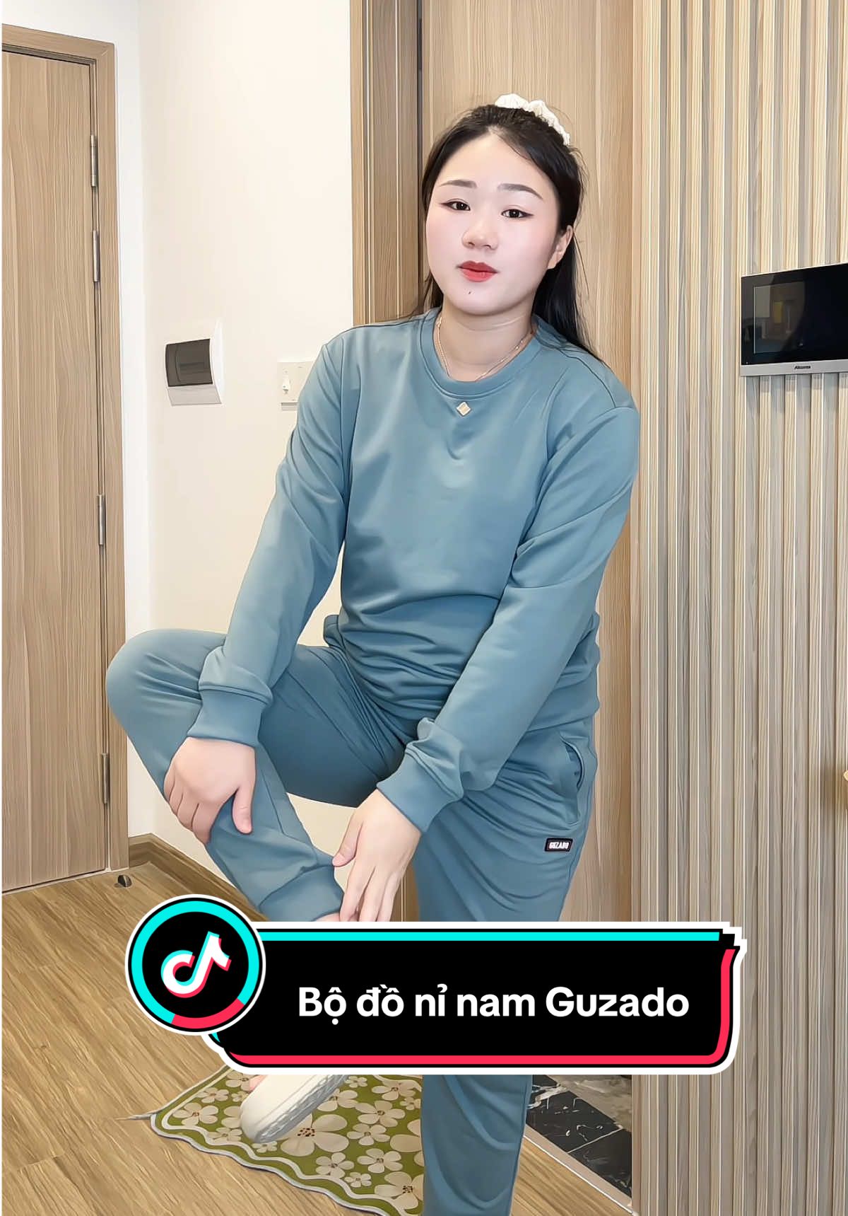 Bộ đồ nỉ nam lên form đẹp chưa này các anh ơi, màu xanh pastel năm nay nổi lắm nha #bodoni #bodonam #boquanaonam #guzado #bodothudong 