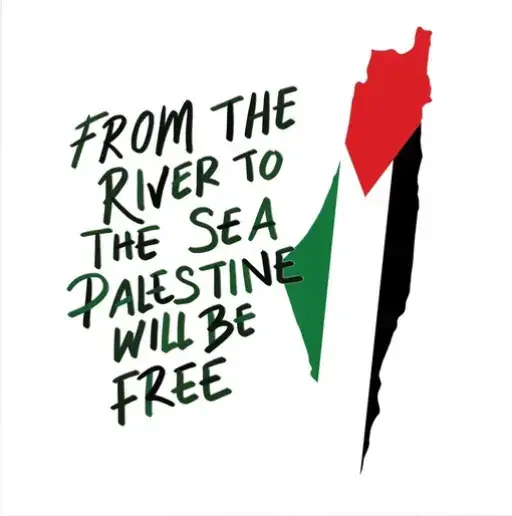 From the river to the sea palestine will be free.@Flower Knows Makeup 