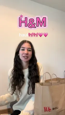 mai nou la H&M au haine superbee🥹🩷💕💗🎀#hm #handm #haul #clothinghaul #clothes @H&M ❤️❤️❤️