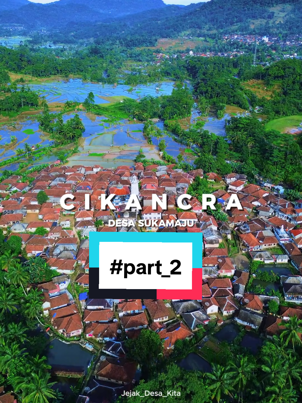 menikmati keindahan kampung cikancra dari sudut pandang yang berbeda #drone #djimini3 #pedesaan #sobanglebakbanten #cinematic 