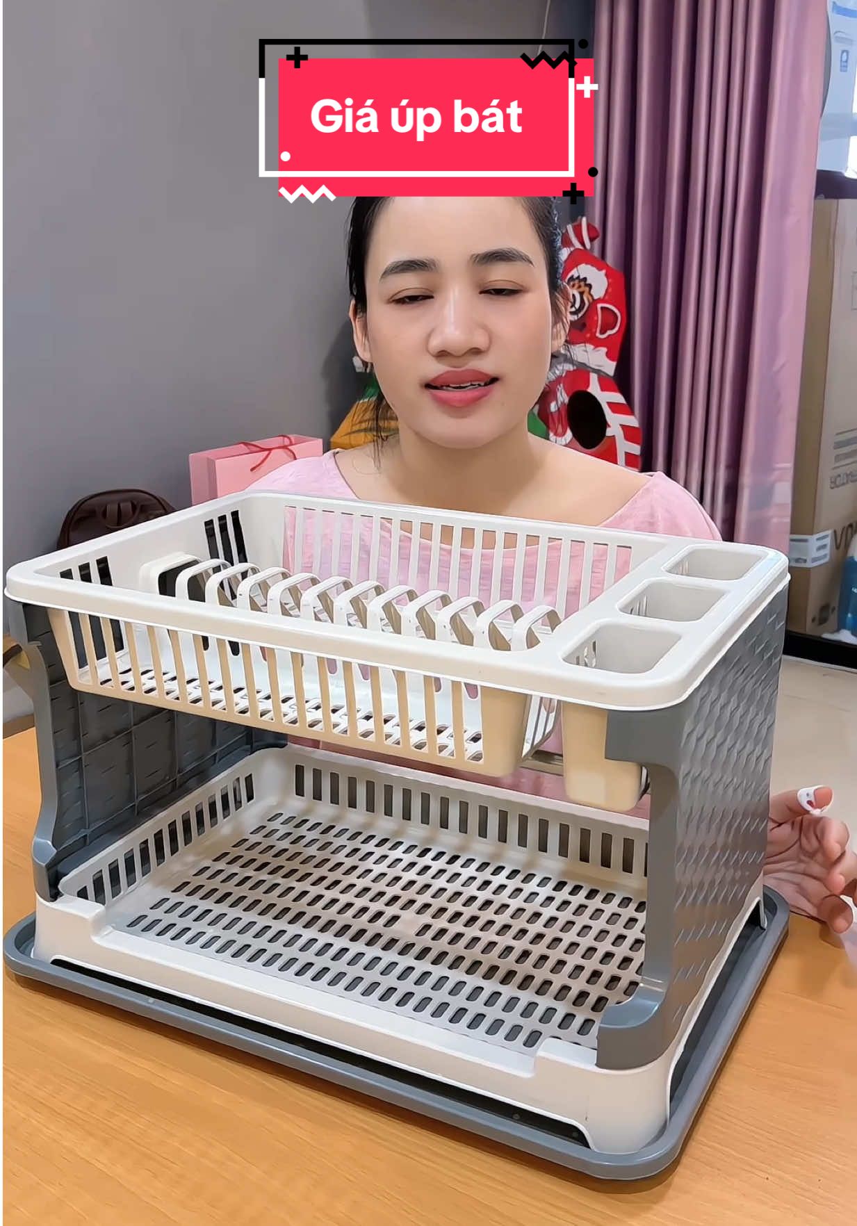 Giá kệ úp bát 2 tầng. #giakeupbat #giaupbat #roupbatcokhayhungnuoc #nhacuaenn 