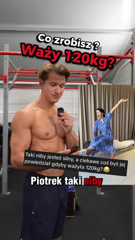 Taki silny? A co jeśli ważyłaby 120kg? TRENUJ MORDECZKO WTEDY NIC CIĘ NIE ZASKOCZY❗️ #kalistenika #wyzwanie #trening #sport #fitnes 
