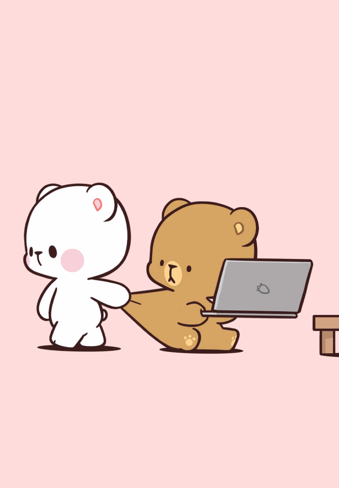 Missing something.. Feel free to mention someone like Milk! #milkmocha #fypage  #bears #mochaandmilkbears #fypシ #cuteanimation #animation #milkmochabear #fyp #milkandmocha 