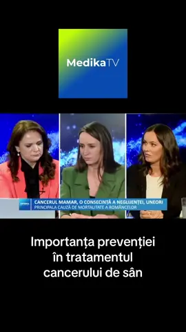 Importanța prevenției în tratamentul cancerului de sân 👉🏻 medikatv.ro #medikatv #sistemulmedikal #sanatate #preventie #tratament #cancerdesan 