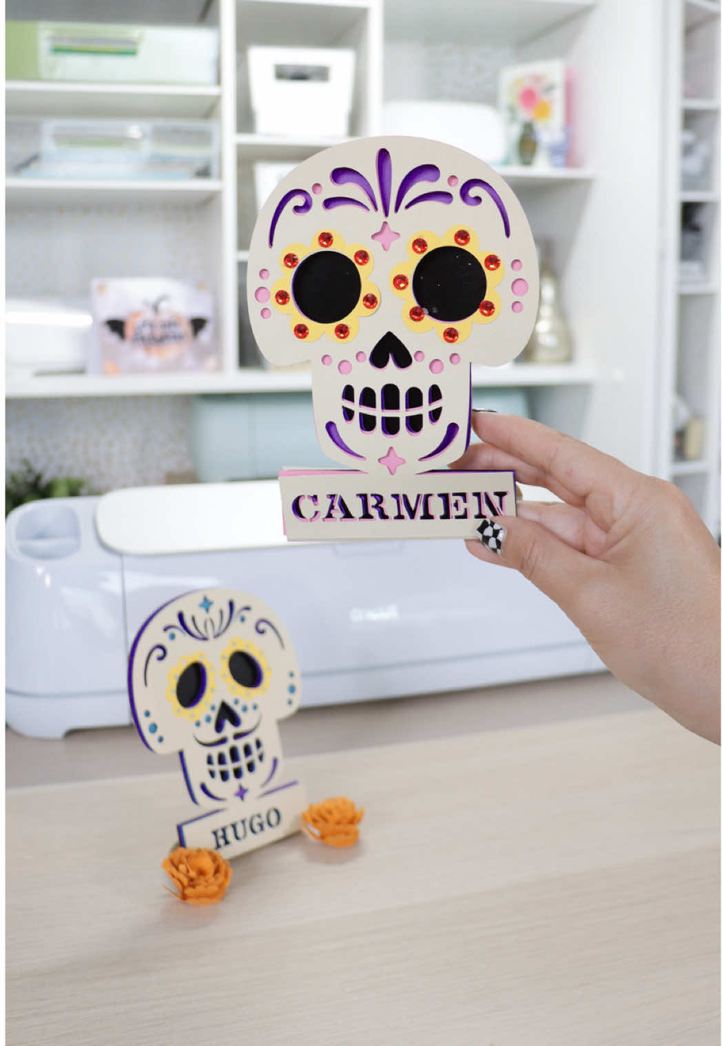 “The life of the dead is placed in the memory of the living” — Marcus Tullius Cicero #díademuertos #papelpicado #cricutmaker3 #cricutcreated #cricutmade        