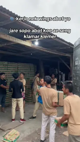 lanang raoleh klamar klemer🤙🏻#kuli #wingssurya #tehriogulabatu #kuliwingssurya 