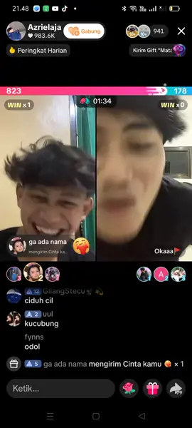 rame kieu@Azrielaja @satria.janaloka#acilkull#oka#liveacilmajalengka