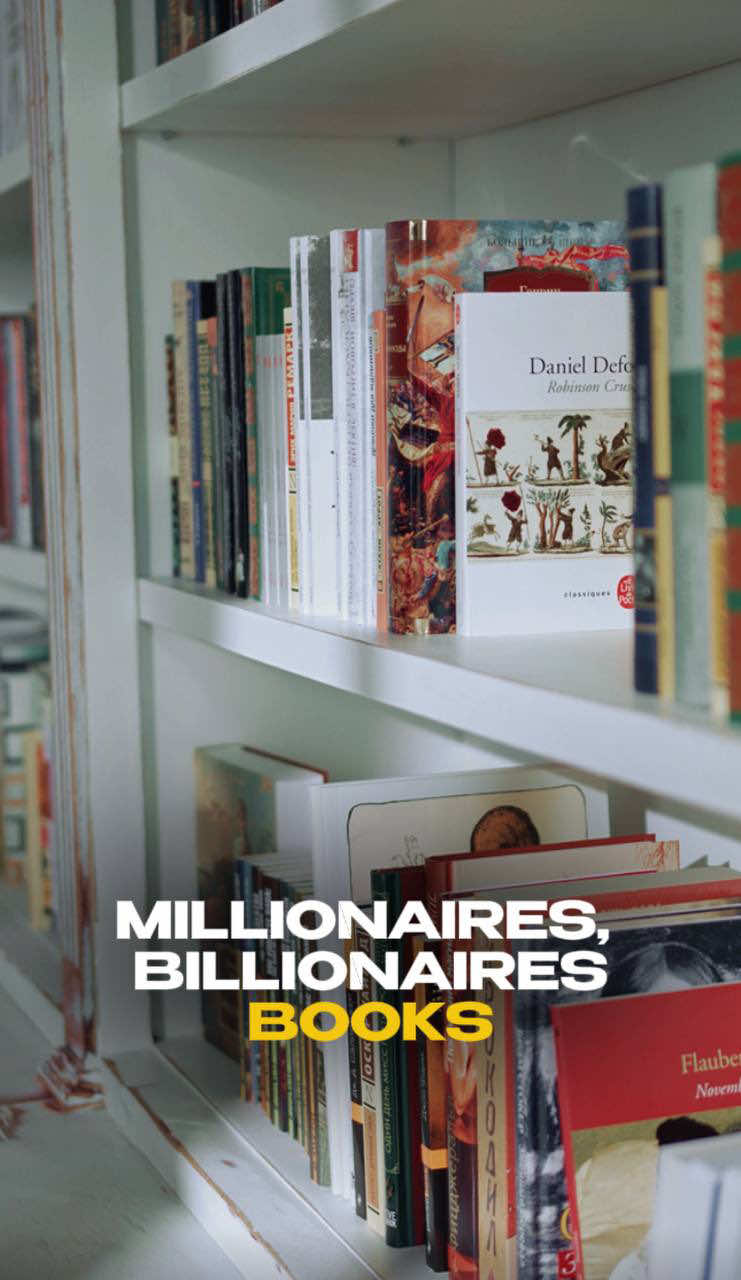 Millionaires, billionaires Books 📚  Stay with me - I’m about to share some fascinating insights about life and investment opportunities in Dubai 🙌