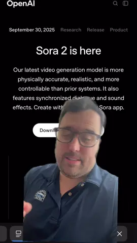 OpenAI Sora 2 is here!  #ai #openai #artificialintelligence #techtok #ainews 