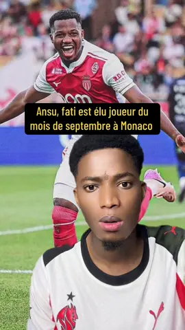 Ansu, FaTi, joueur du mois de septembre à Monaco #monaco #ansufati #lamasia #fcbarcelona  #ligue1 
