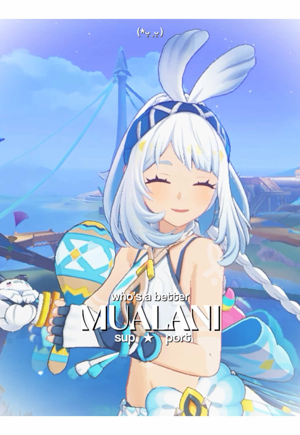 ⟡﹒ #mualani ﹐ sucrose is lvl 70 and kazuha 90!  🪽— unbuilt sucrose with level 4 talents btw and kazuha lvl 8 talents ✿・#GenshinImpact #fyp #showcase #xzyabc  @aure ⋆˚࿔ @emii!!🪼 @laura  