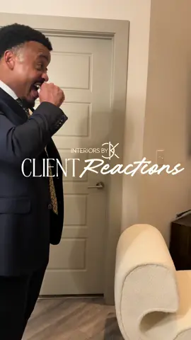 Their reaction makes everything worth it 🥹🧡✨🏡 #interiordesigner #beforevsafter #hgtv #reveal #apartmenttour 