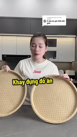 Trả lời @Tiệm giàyQC  Khay nhựa đựng đồ ăn giá rẻ tiện lợi #khaynhua #khaydungdoan 