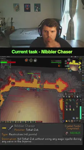 Inferno task - nibbler chaser #osrs 