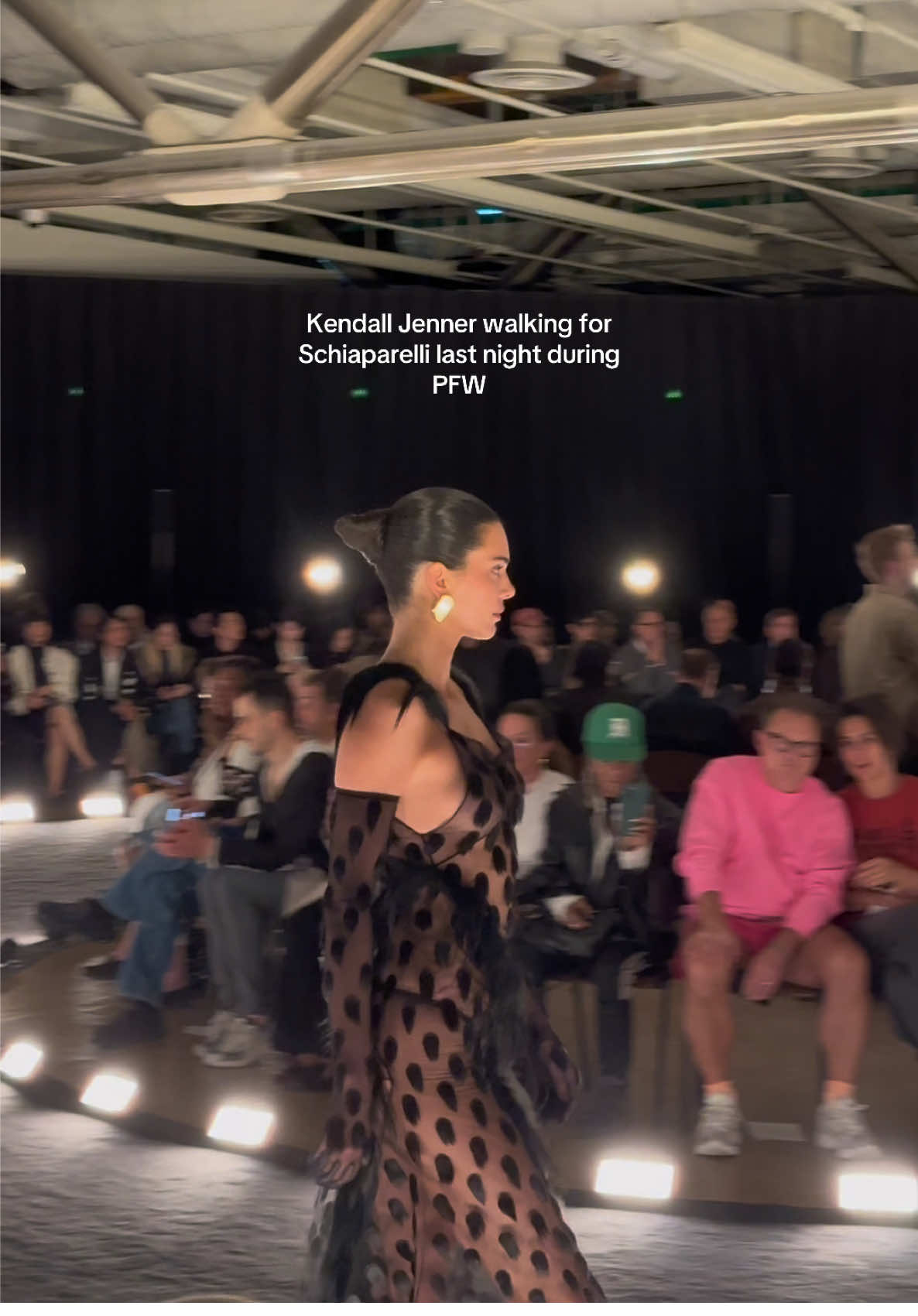 Seeing @Kendall Jenner walking during Paris Fashion Week was a bucket list item #parisfashionweek #paris #fashionweek #kendalljenner #fashion 