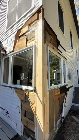 Repair continued.. #hrwardenbuilders #mountdesertisland #buildingrepair #maine 