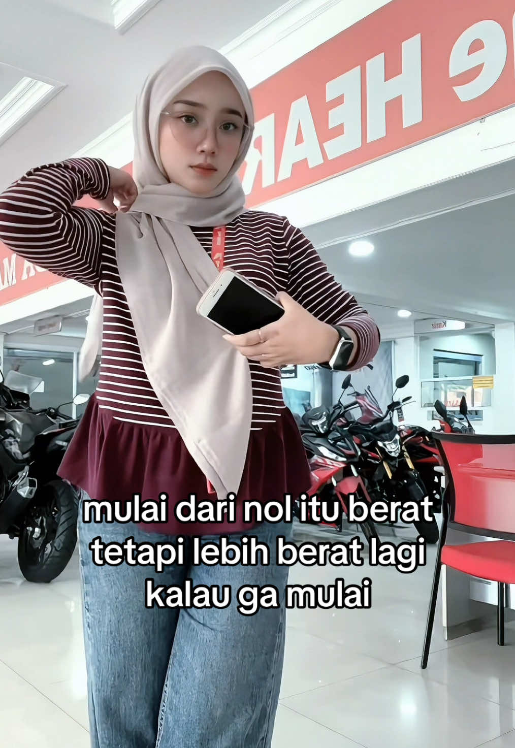 kalau aku ga mulai ga akan sejauh ini😍 MasyaAllah menikmati sekali dengan proses ini🥰💐 