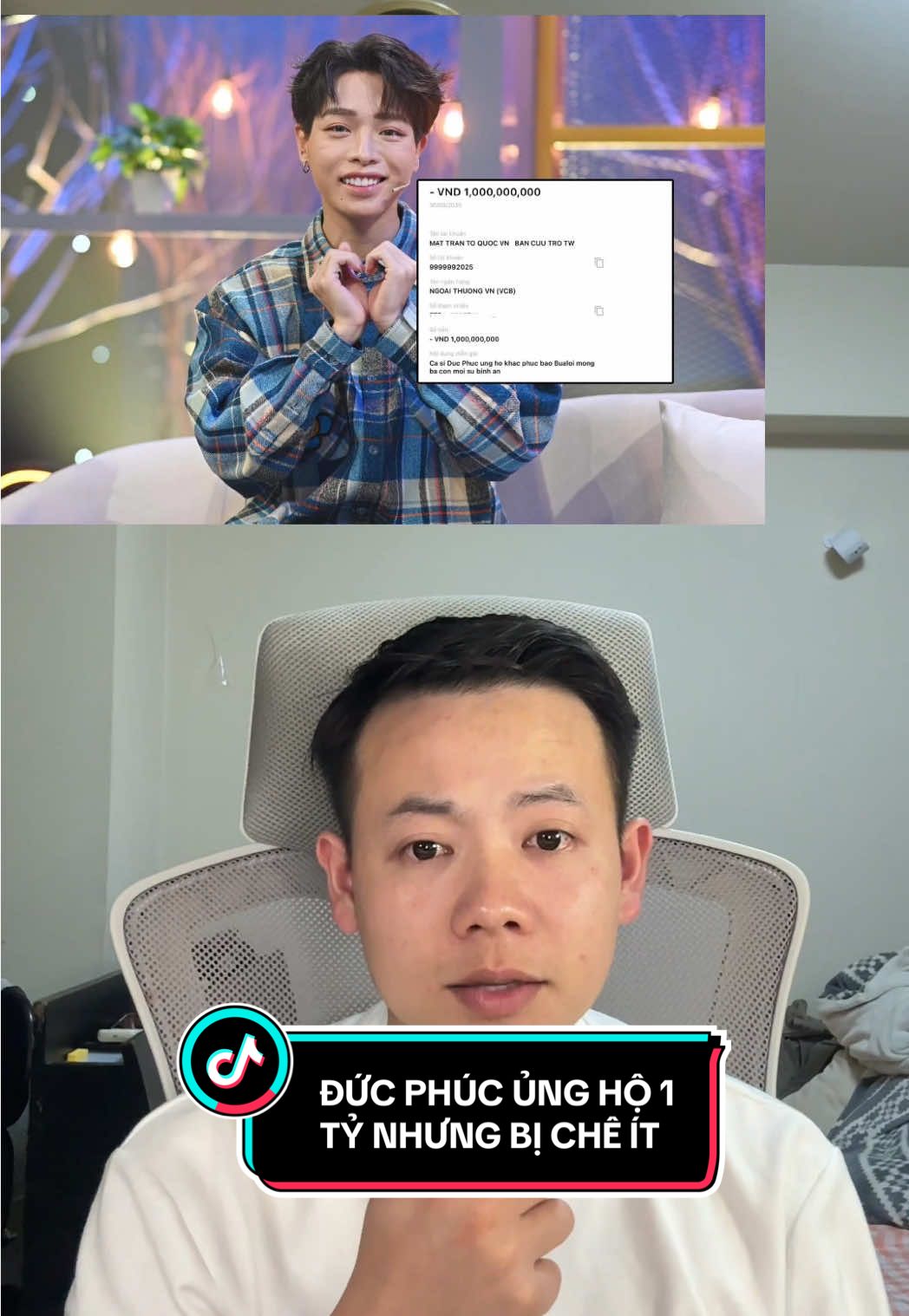 THƯƠNG ĐỨC PHÚC ỦNG HỘ 1 TỶ ĐỒNG NHƯNG VẪN BỊ NÓI LÀ ÍT #ducphucungho1tydong #ducphucungho1tybicheit #tintuc24h #ducphucunghomientrung