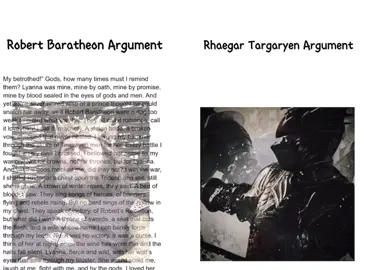 Just rage baited for the love of the game #Rhaeger #Baratheon #targeryen #gameofthrones #targetaudience 