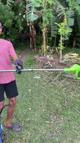 Ganda nitong Rechargable grass cutter na nabili ko😍 #grasscutter #rechargeable #mower 