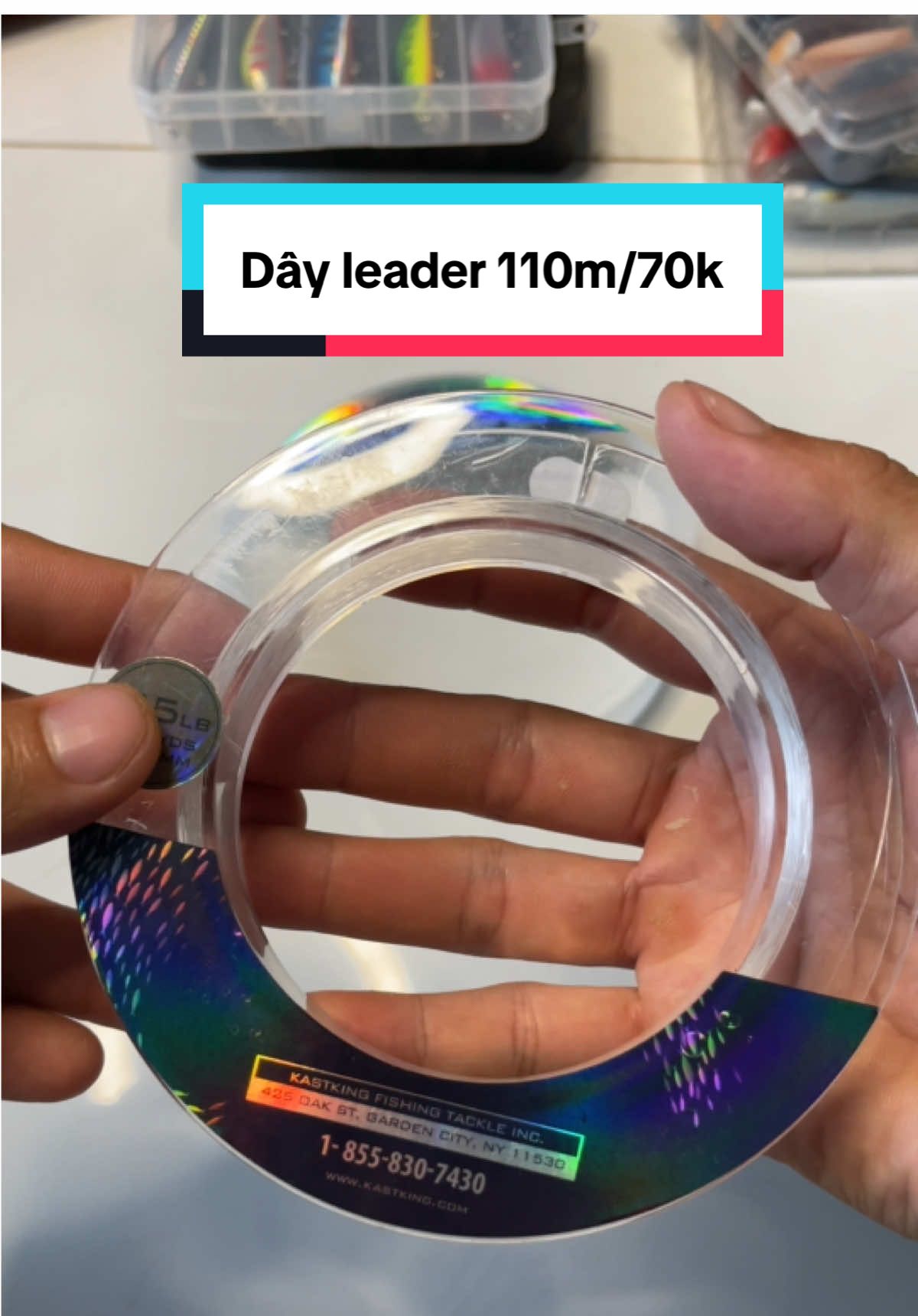 Leader , thẻo câu đài  #leader #theocaudai #kastking #danhfishinglure 