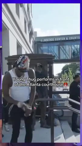 Young Thug court house performance #xbwavy 