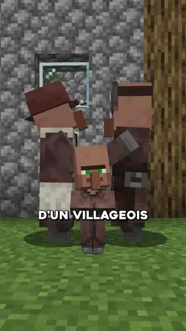 Dans la peau d’un villageois sur Minecraft 🤣 #Minecraft #pourtoi #humour 