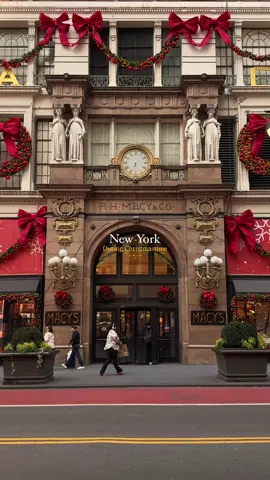 This is what New York looks like during the holiday season 🎄🎁 the most magical time of the year ✨ Captured by Cinema SB Christmas in New York #newyork #nyc #newyorkcity #cinemasb 