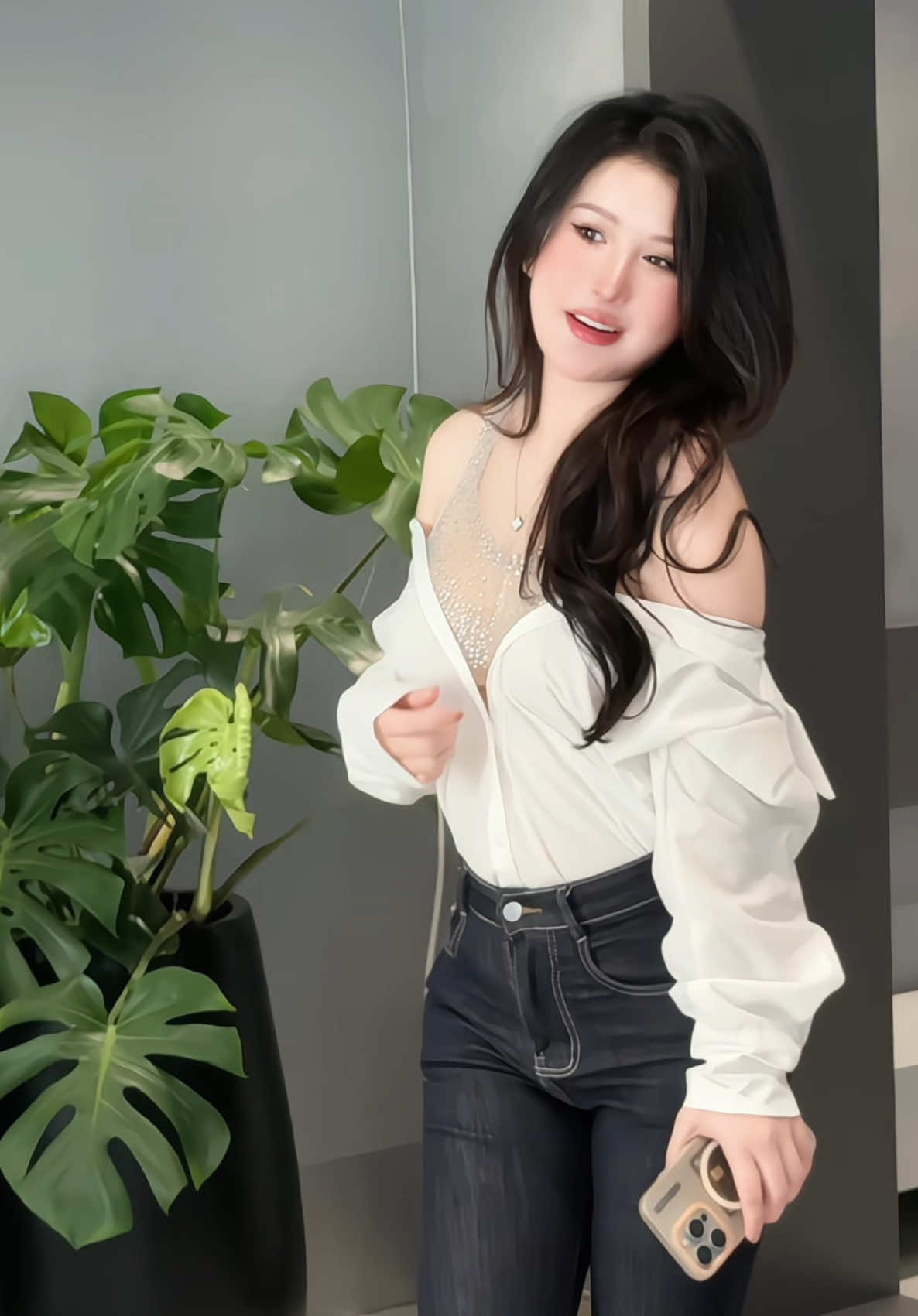 E lên màu trắng pán chạy nhất nè #xuhuong #thinhhanh #fybシ #viral #setdoxinh @Nguyễn Châm Anh 