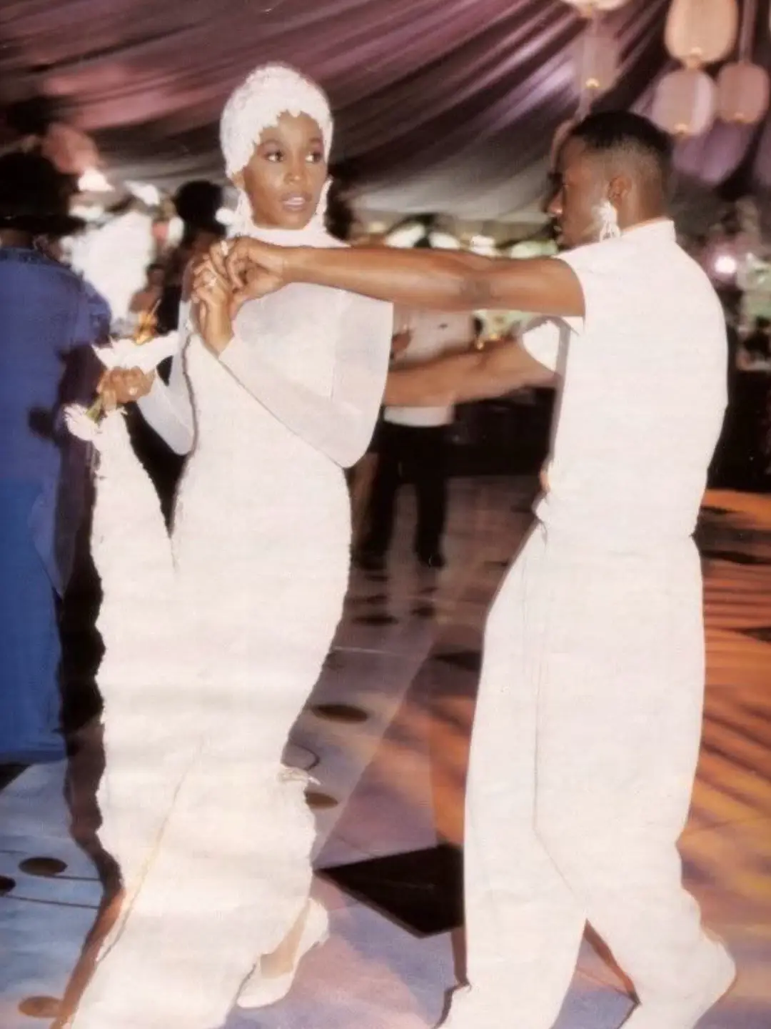 Whitney Houston & Bobby brown’s wedding day July 18 , 1992 🤍. #whitneyhouston #bobbybrown #fypシ゚viral #1990sthrowback #fypシ゚viral🖤tiktok 