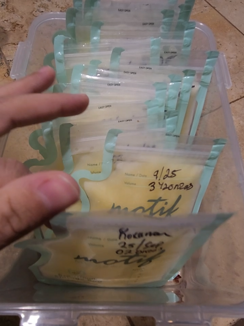 recolectando leche comenzó hace una semana a recolectar la leche del otro pecho donde bebe no toma y dejo a bebe de 15 a 20 min,que haga la extraccion todo el dia le doy.. eso de que no se llena o que la leche se acaba es falso,pegatelo todo el dia ellos sacan leche ..#lactanciamaterna #lactanciamaternaexclusiva  #bancodeleche  #fy #viral  @Cory Crone6 