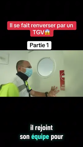 Il se fait renverser un TGV ! #pourtoi #urgence #reportage #samu #hopital 