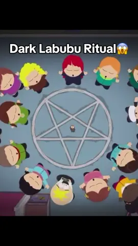 Dark Labubu Ritual😭💔🥀#labubu#southpark#cartoon#fyp #fypp 