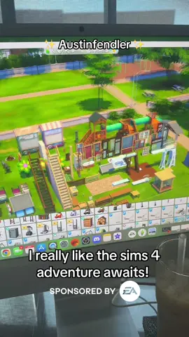 I really like the sims 4 adventure awaits! #sims4 #eapartner also congrats @Melissa **fiddlesticks313** for winning the pack!! The spinning wheel really likes ya! Thanks for doing my shell!! 